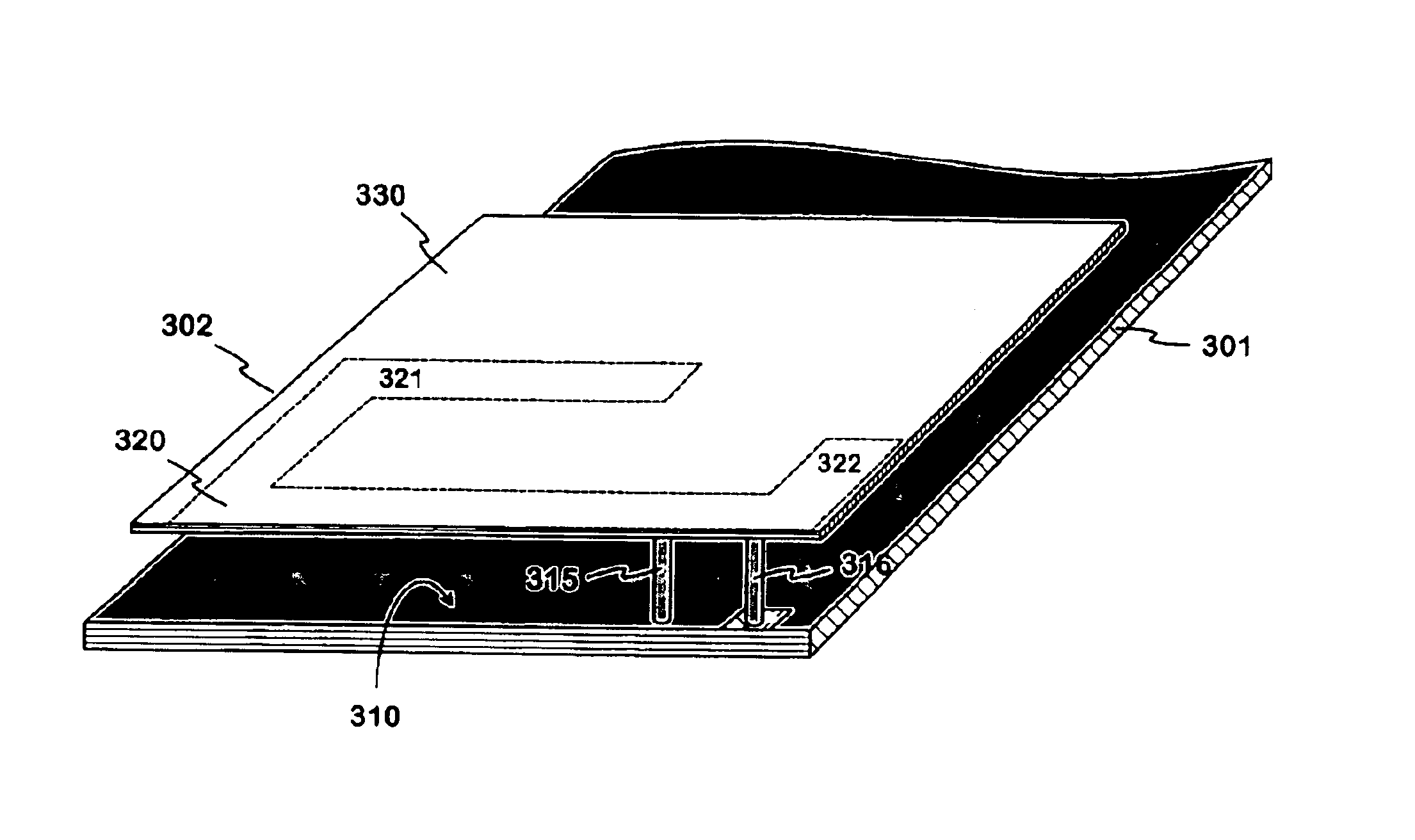 Internal multiband antenna