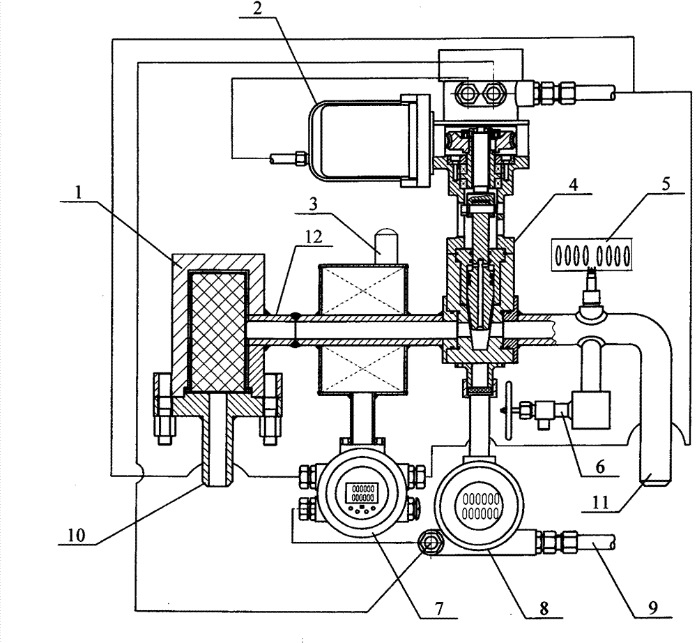 Remote monitoring water injection-polymer injection device