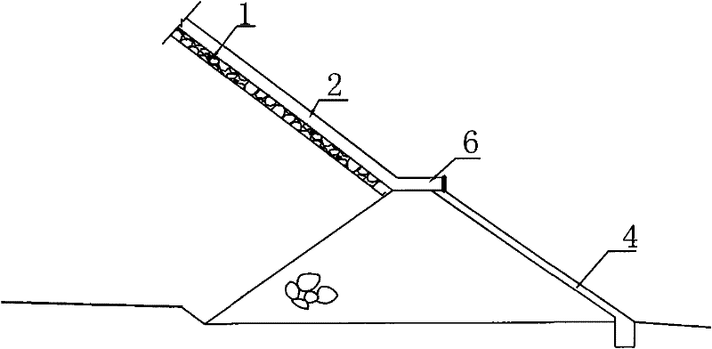 Concrete face rockfill dam pre-settling construction method