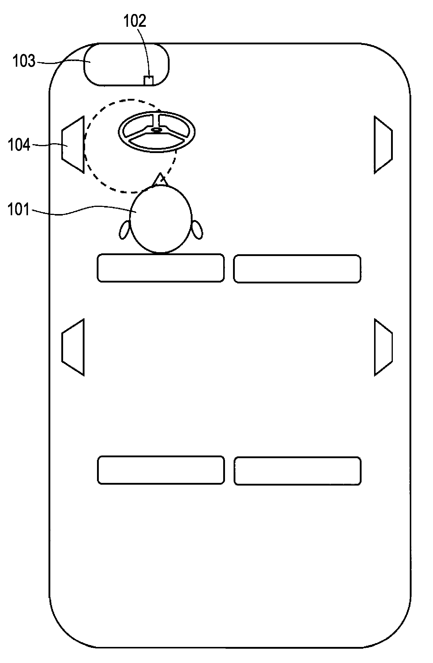 Handsfree call apparatus, acoustic reproducing apparatus with handsfree call function, and handsfree call method