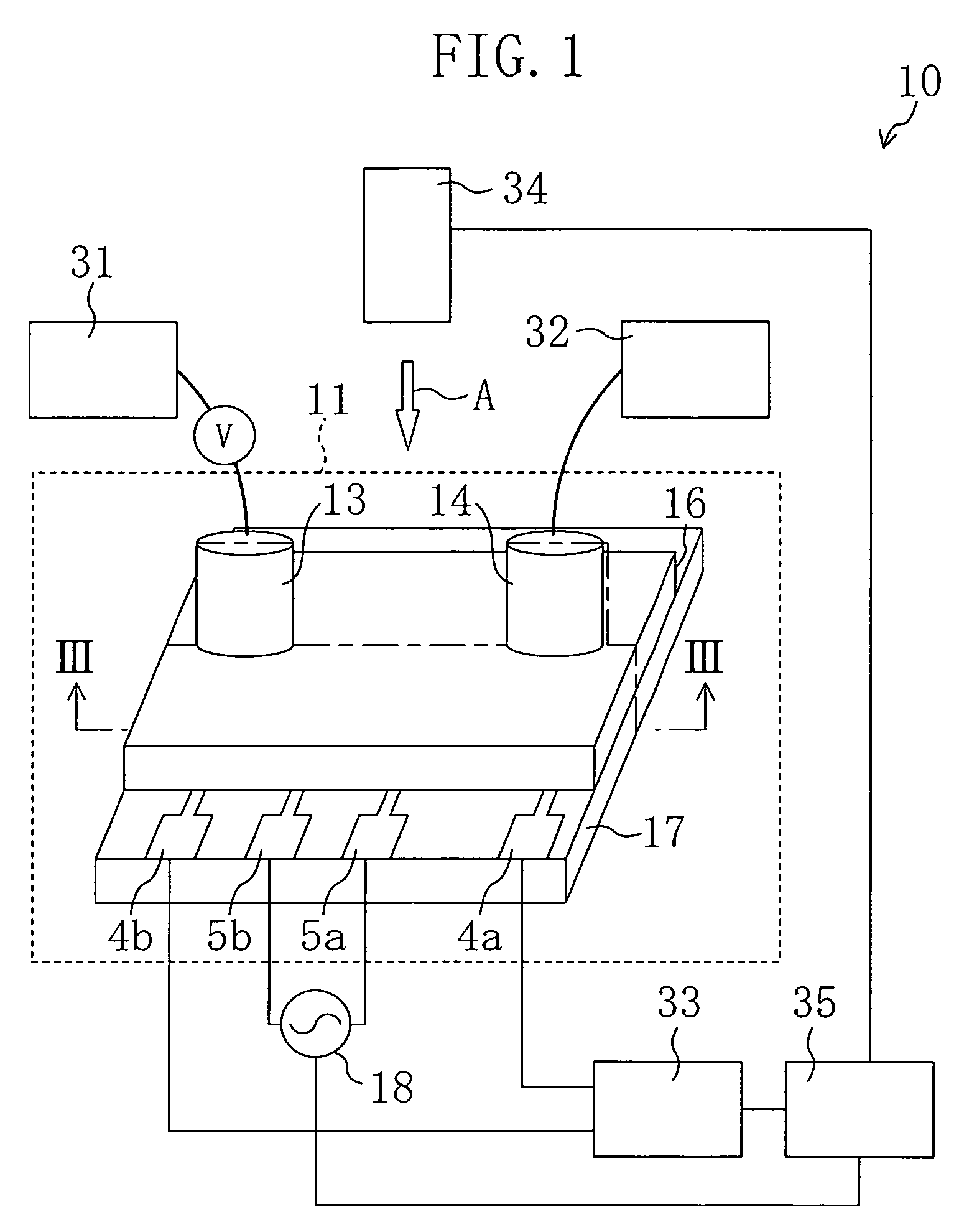 Measurement device and method for measuring electric signal from biological sample