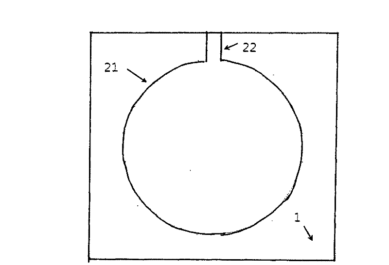 Directional output disc micro-cavity laser device