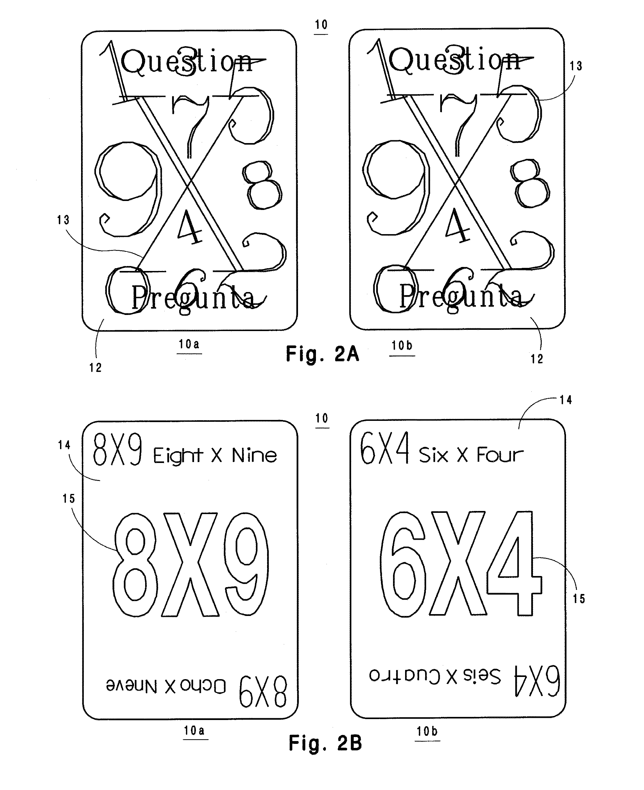 “2×3” math learning game