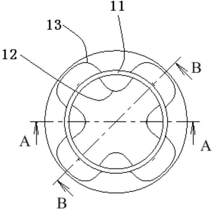 Large-scale hyshot scramjet engine and three-dimensional petal-shaped section combustor