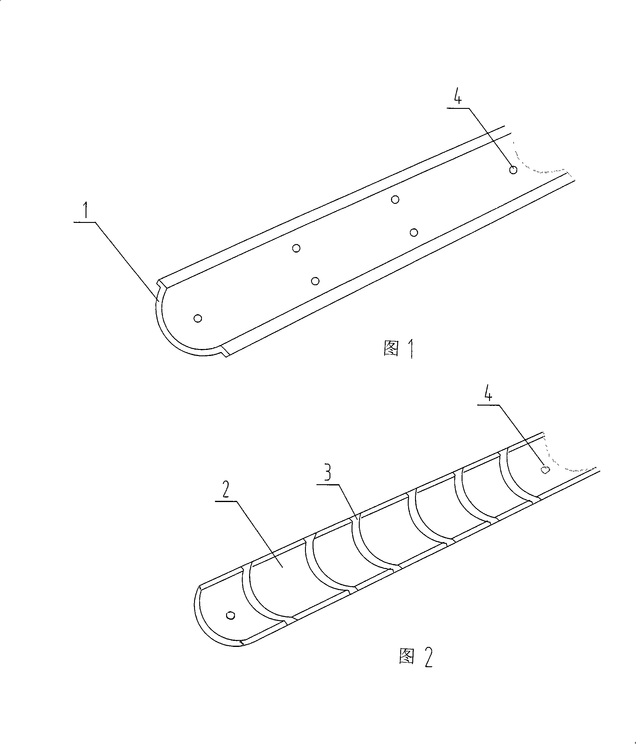 Detachable tooth shape, different diameter tooth shape pile die