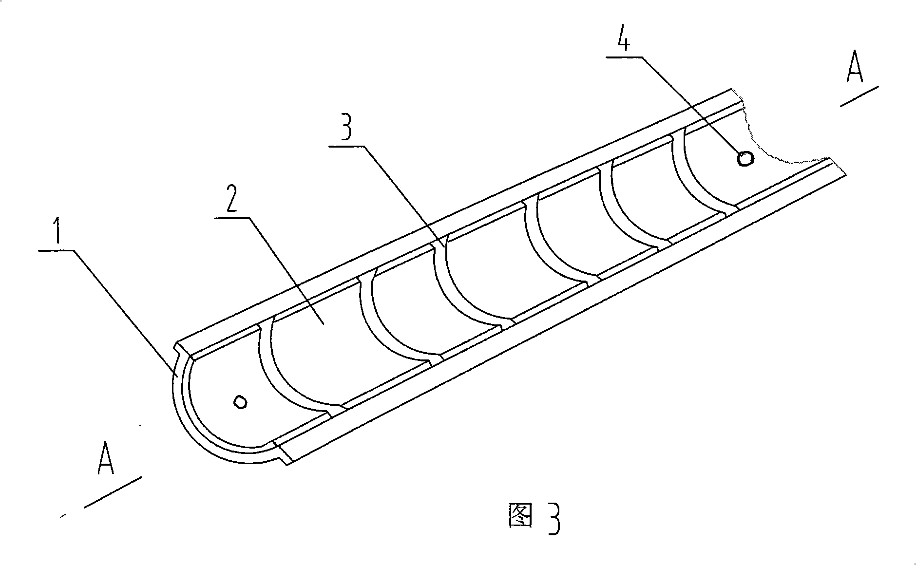 Detachable tooth shape, different diameter tooth shape pile die