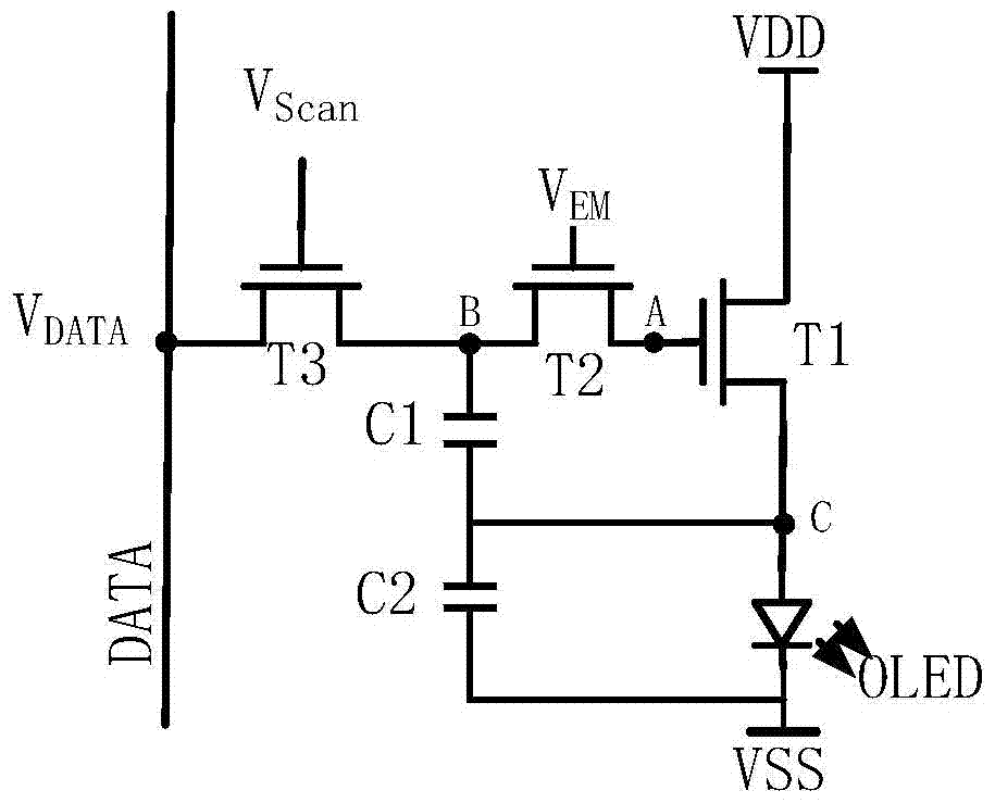 Display device, pixel circuit and driving method thereof