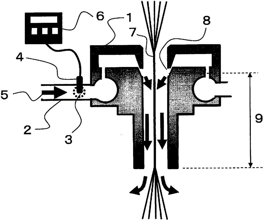 Manufacturing method of long fiber nonwoven fabric