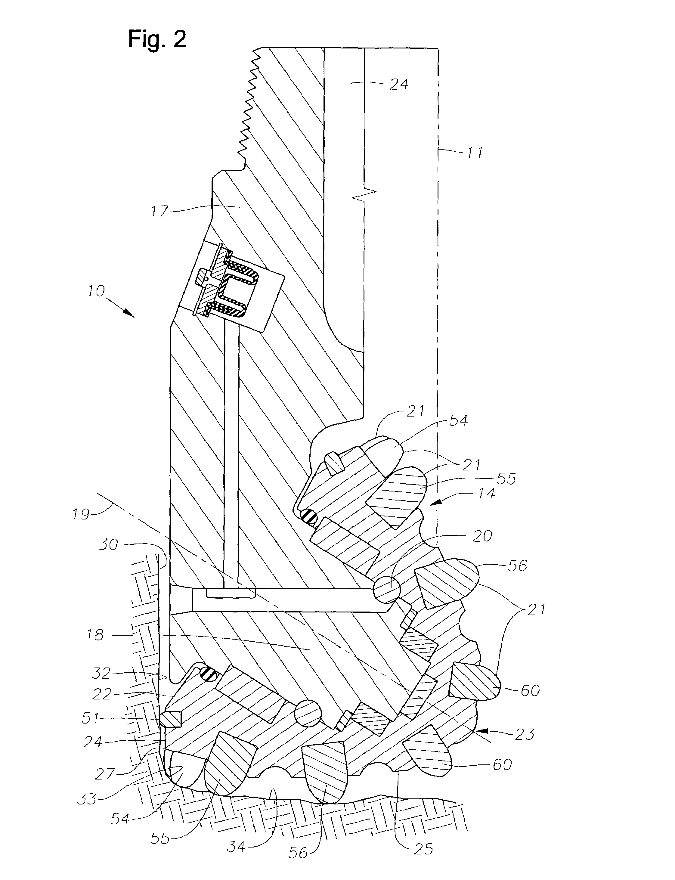 Drill bit and cutter having insert clusters and method of manufacture