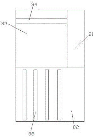 Convenient air purifying device capable of filter screen replacement