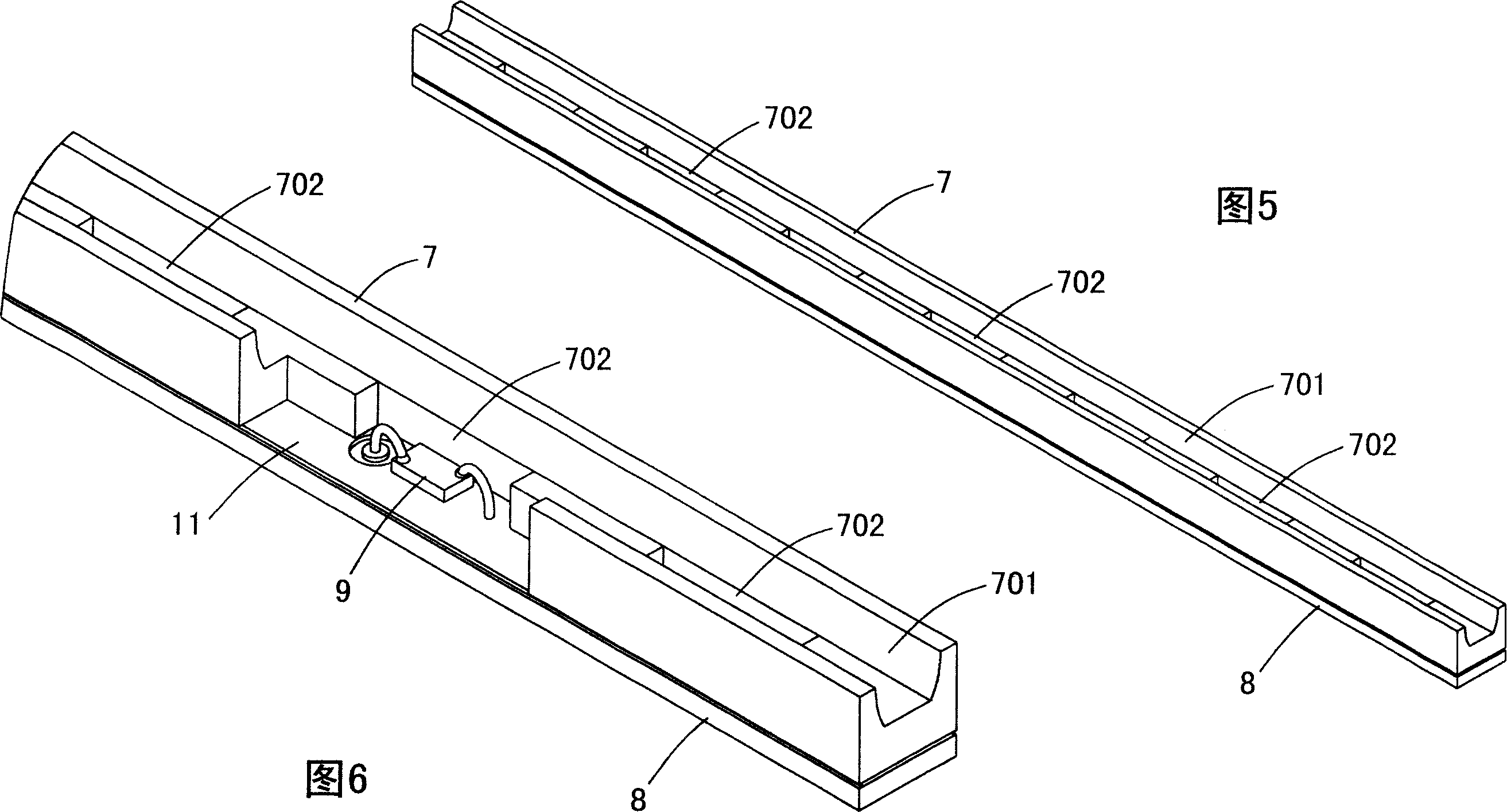 Lighting stick with LBD wafer