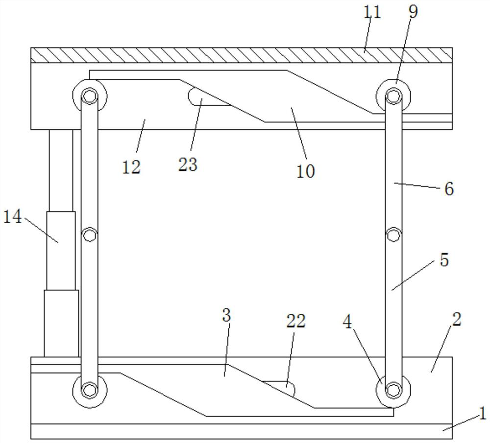 A wall painting device for interior decoration and its application method