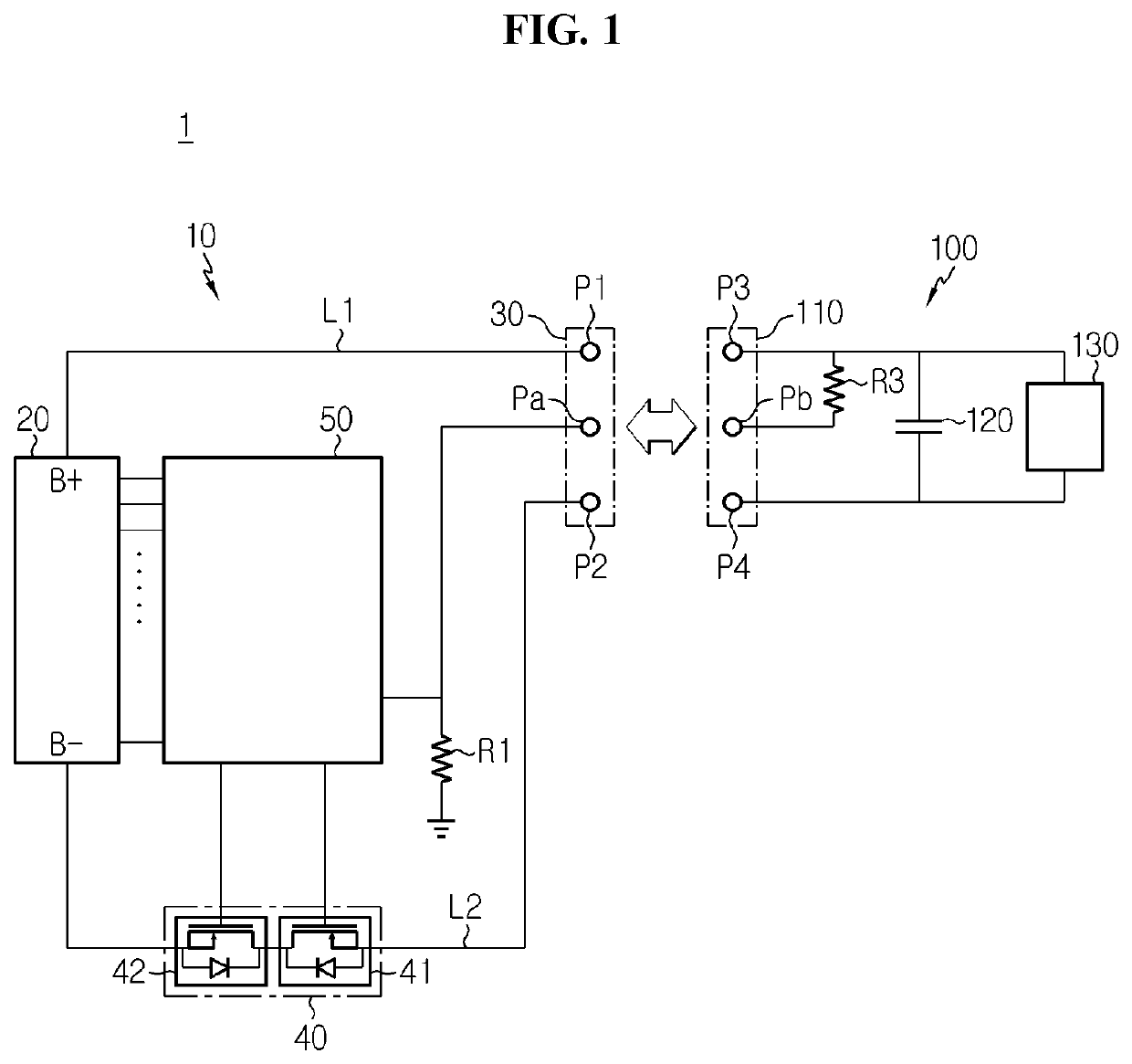 Battery pack and power system comprising same