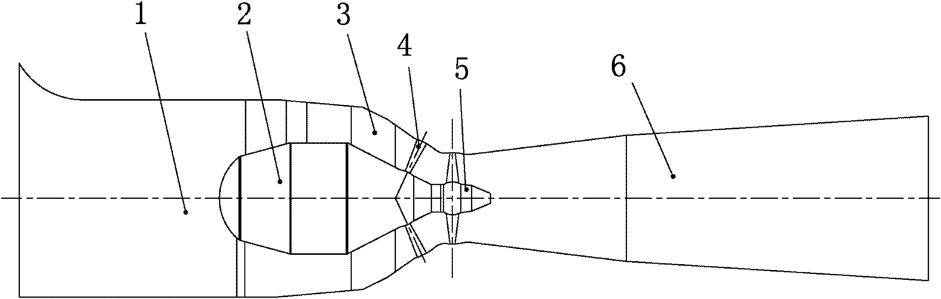 Six-operating-condition bidirectional tide power generation water turbine