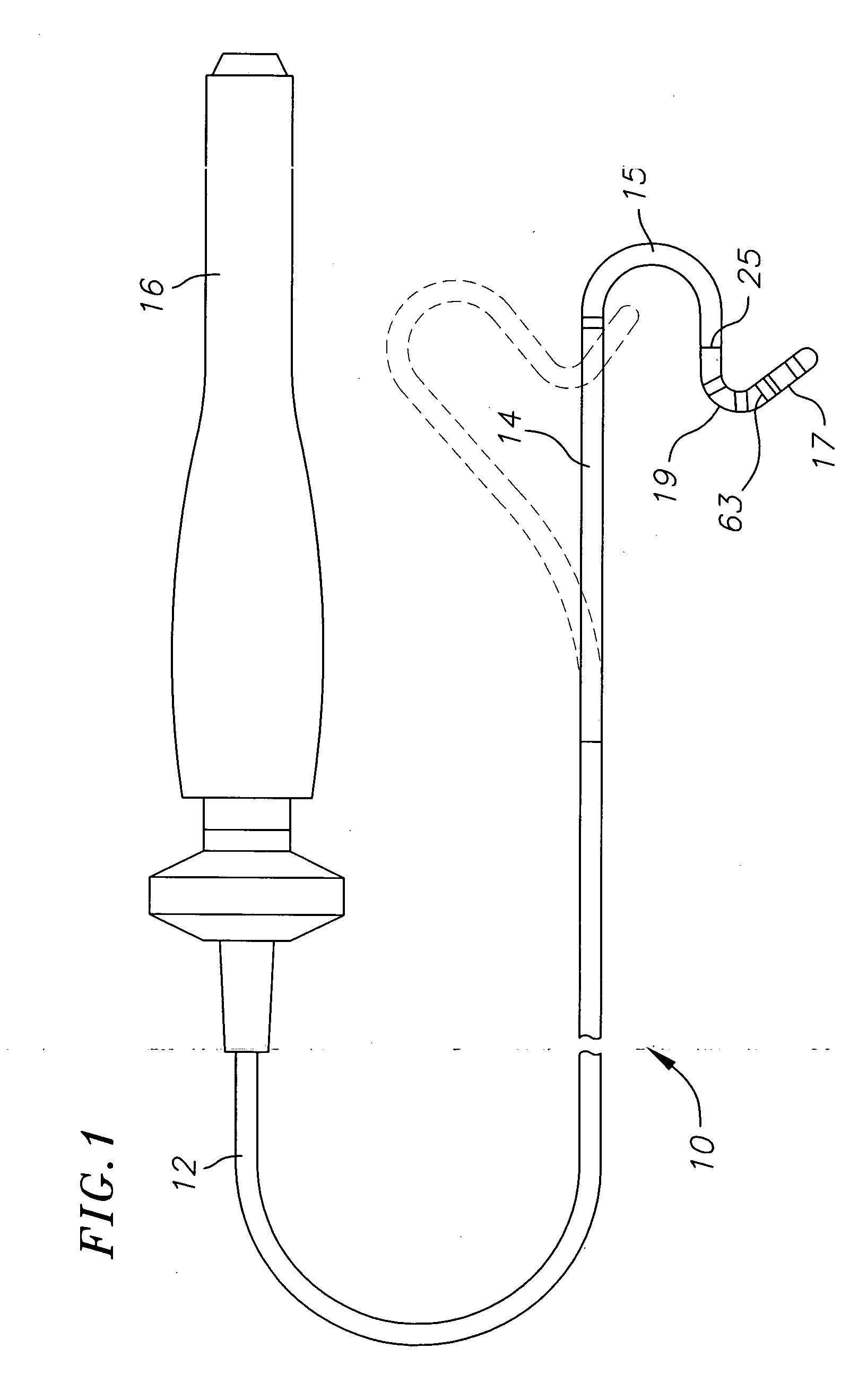 Catheter with flexible pre-shaped tip section