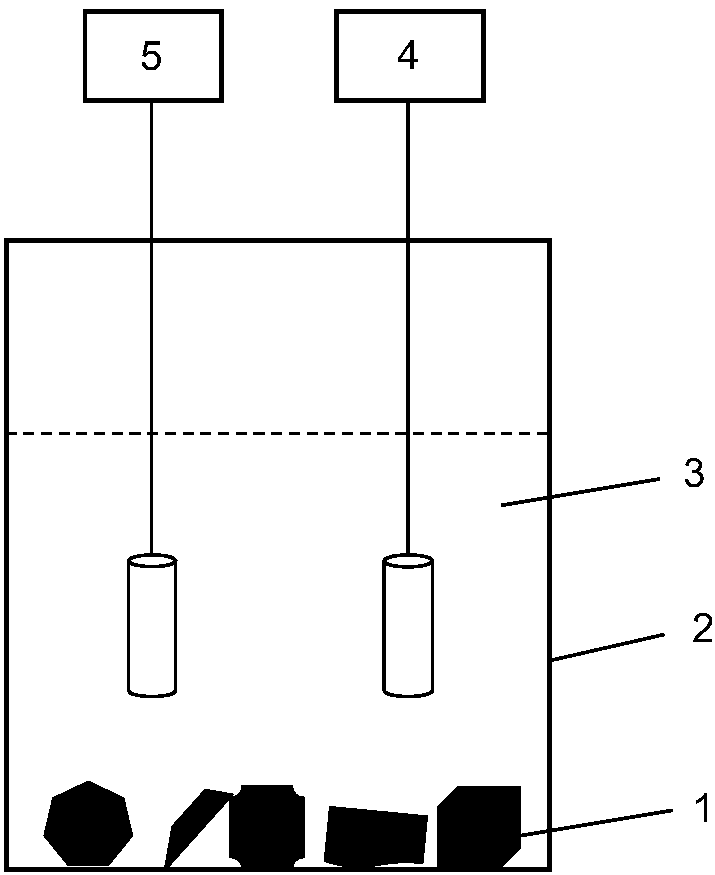 Black shale soluble salt extracting method