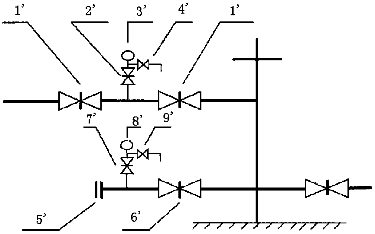 Wellhead discharge device and exhaust method of sagd production well