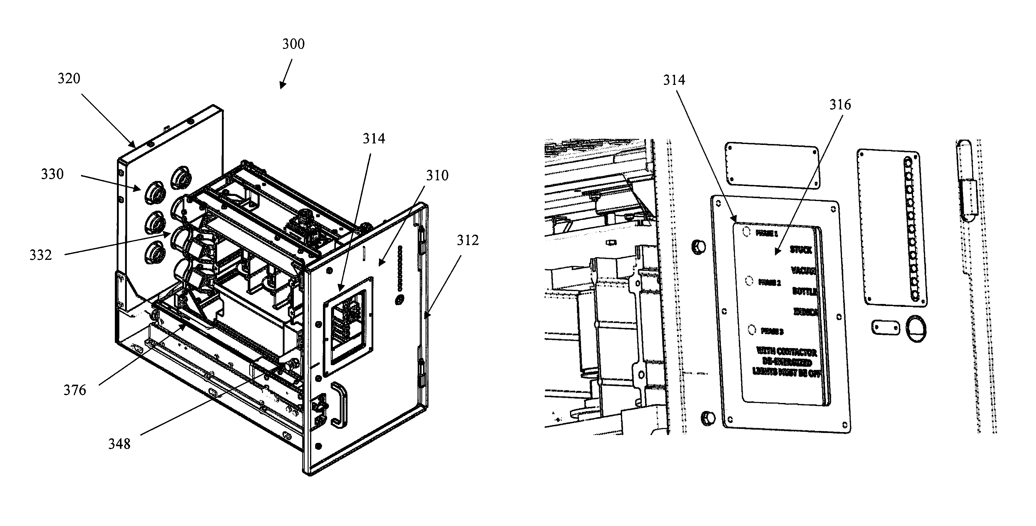 Motorized vacuum isolation switch