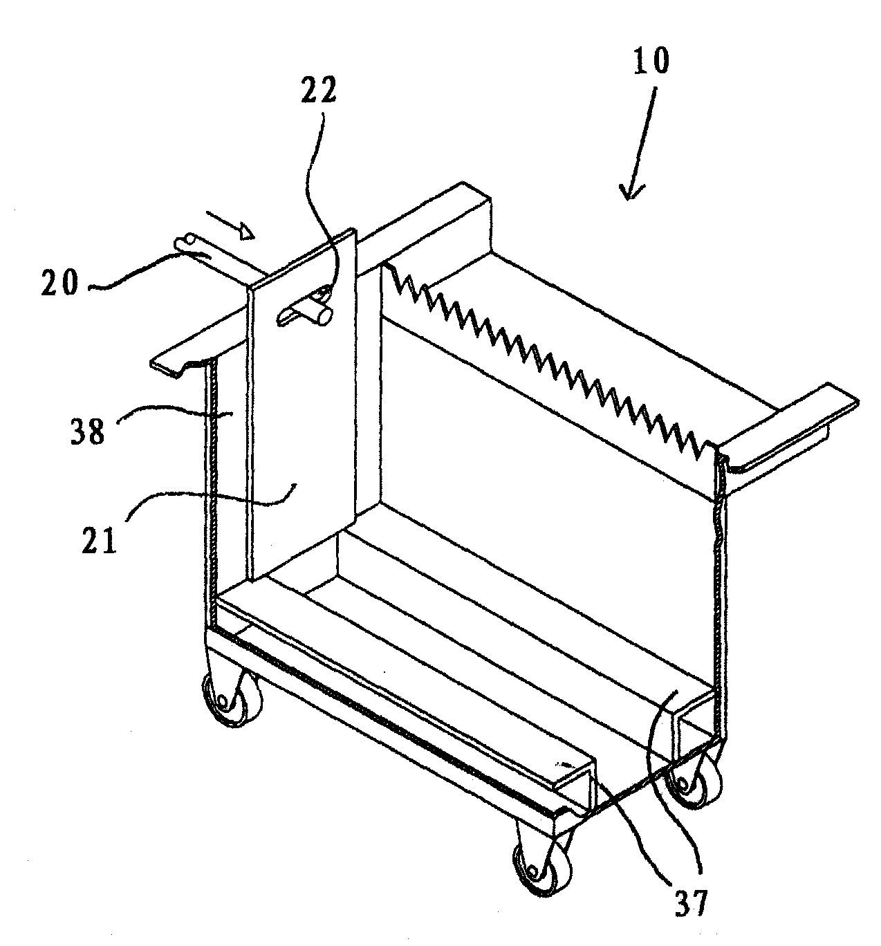 An electrocoagulation cell