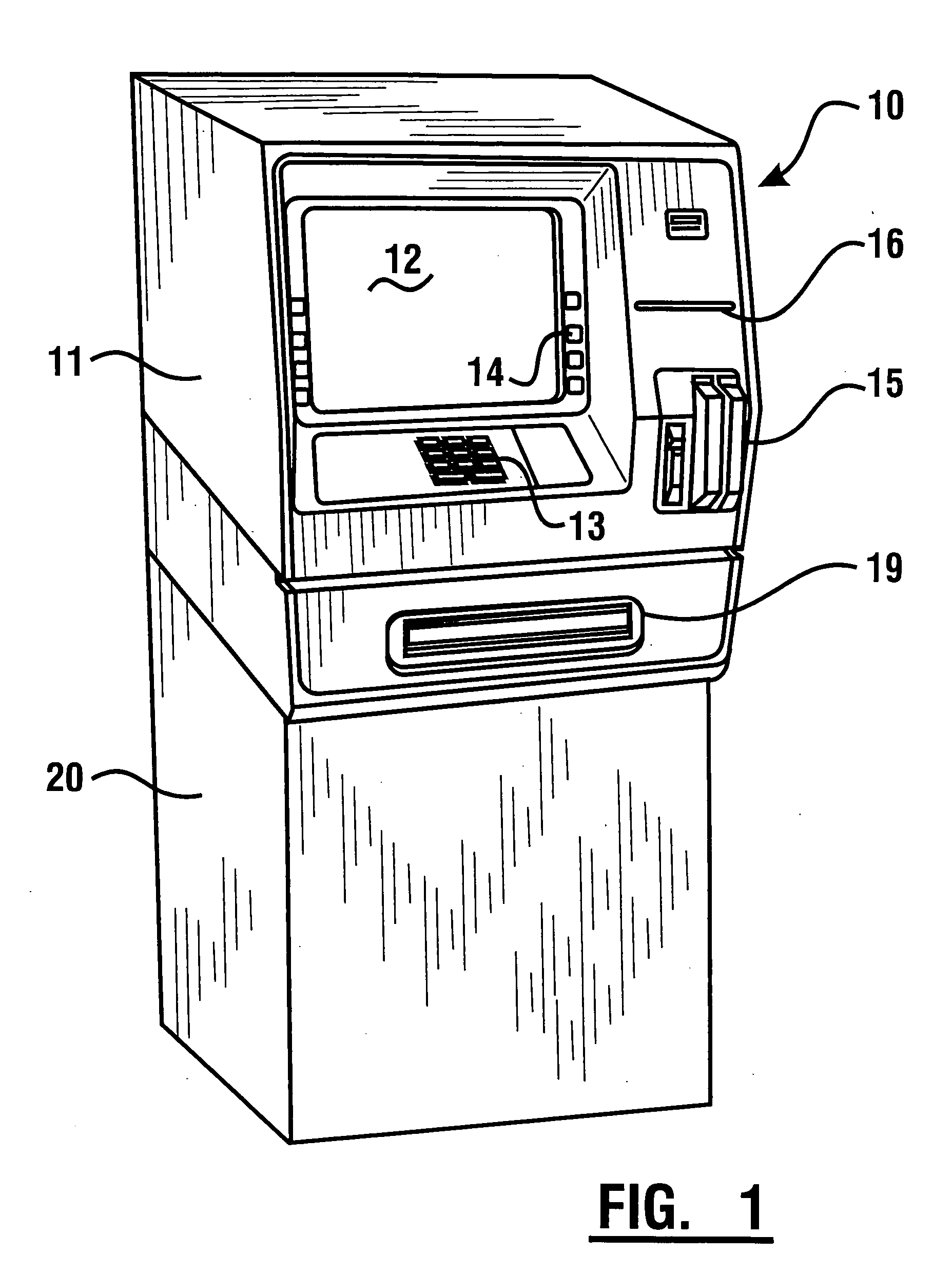 ATM currency presenter gate arrangement