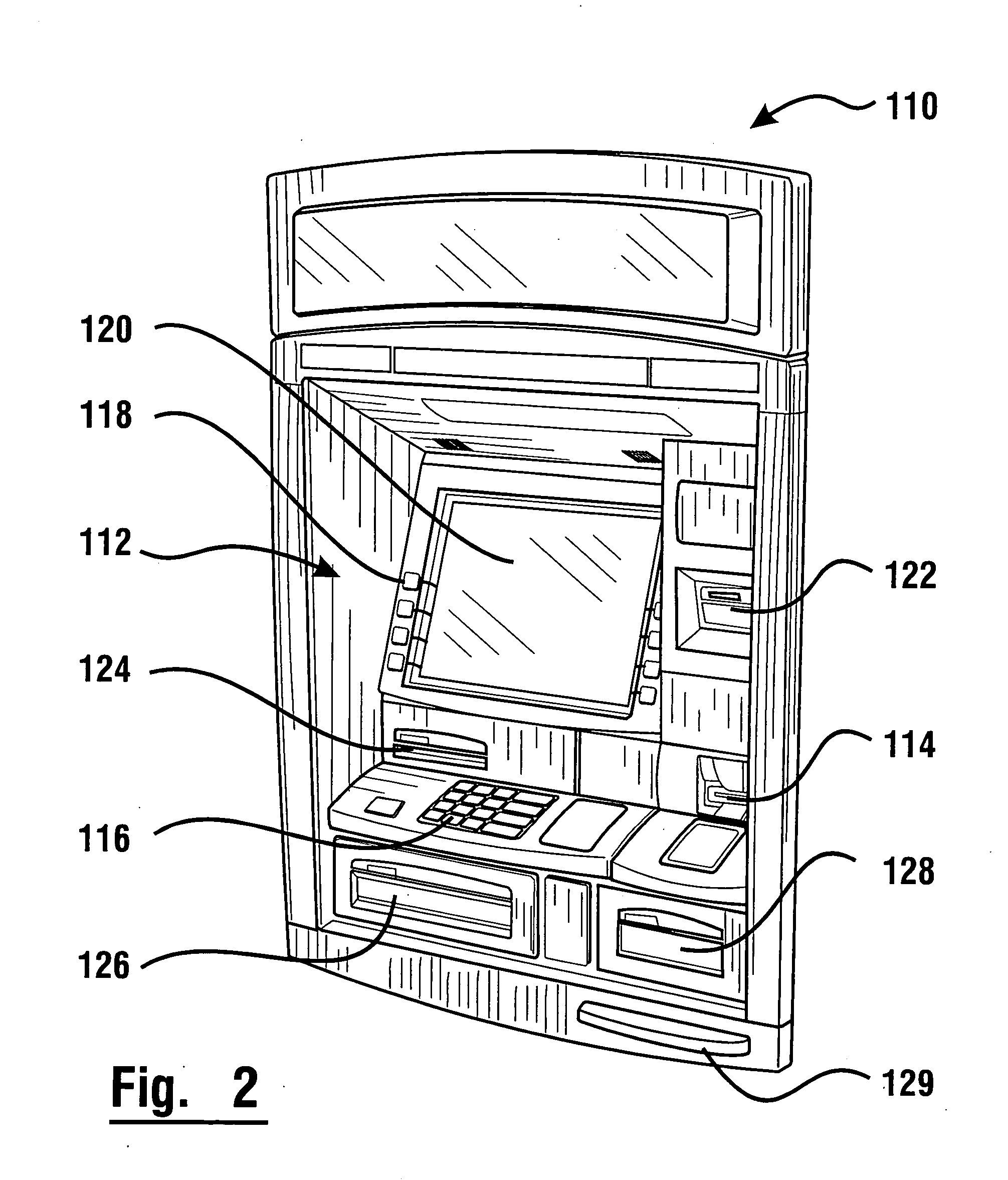 ATM currency presenter gate arrangement