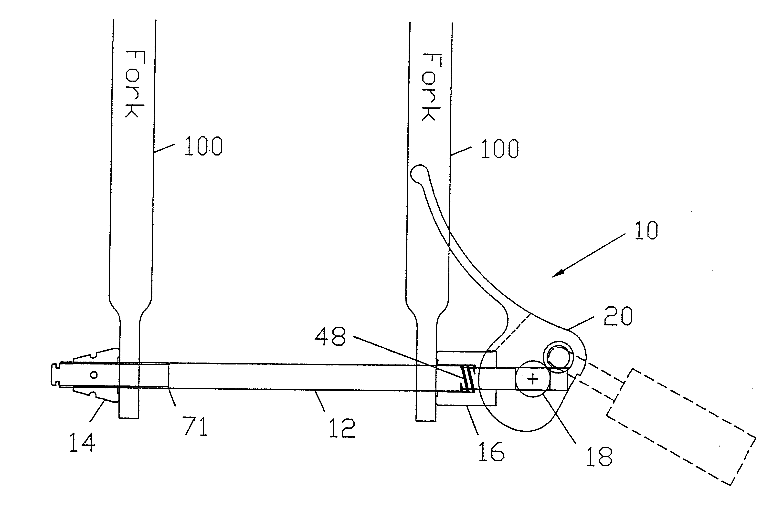 Lockable quick release apparatus