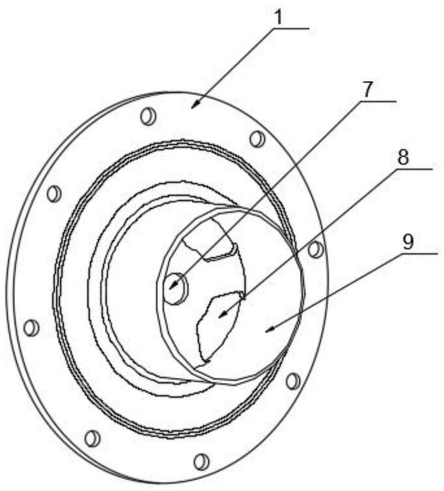 Compensator component device for energy accumulator