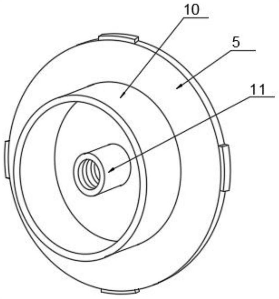 Compensator component device for energy accumulator