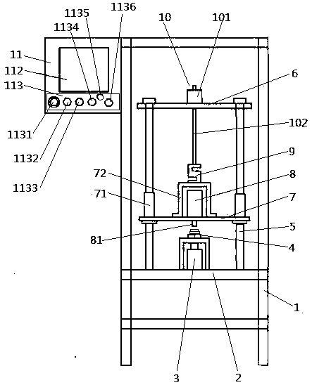 Water seal friction torque detection machine