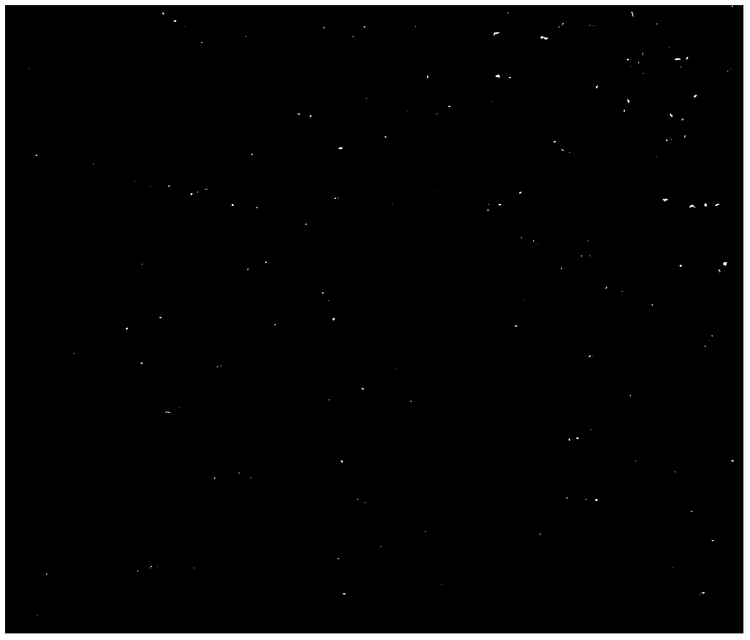 Distribution uniformity assessment method based on watershed algorithm and minimum spanning tree