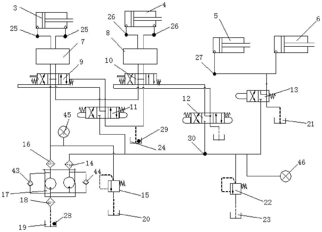 Coal mining machine hydraulic oil quantitative analysis system