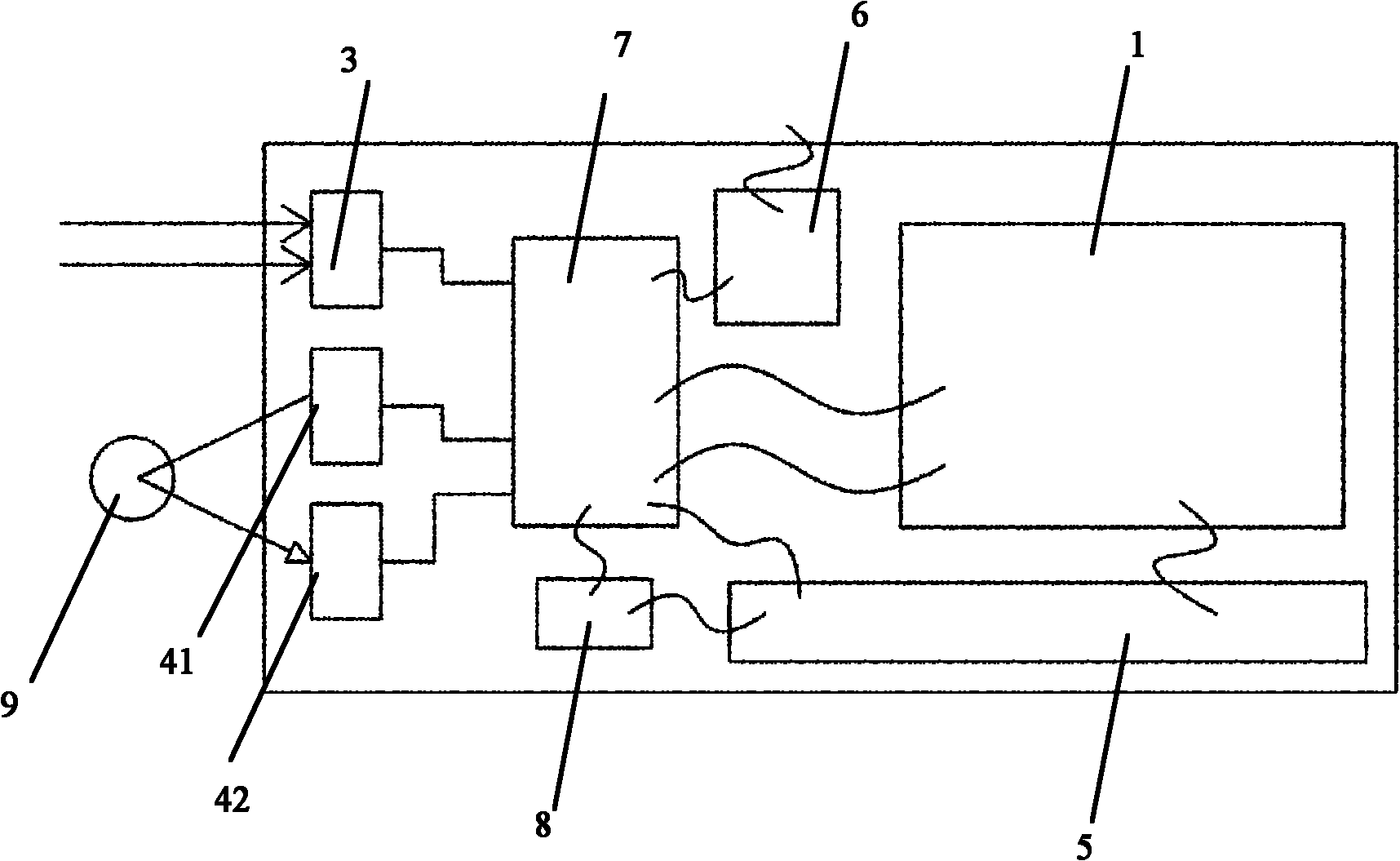 Superficial vascular display instrument