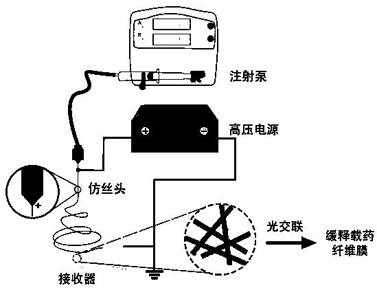 Preparation of insoluble drug sustained-release film