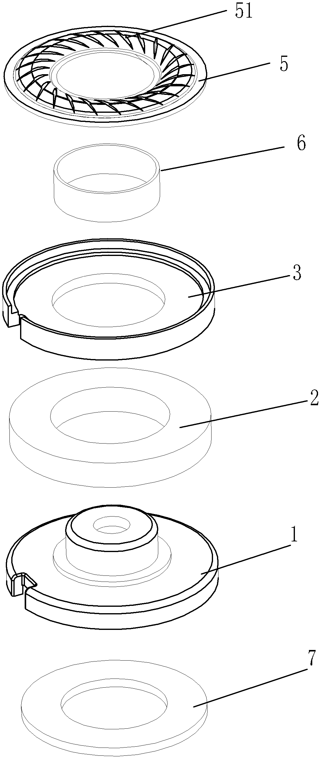 Moving coil type miniature transmitter and receiver