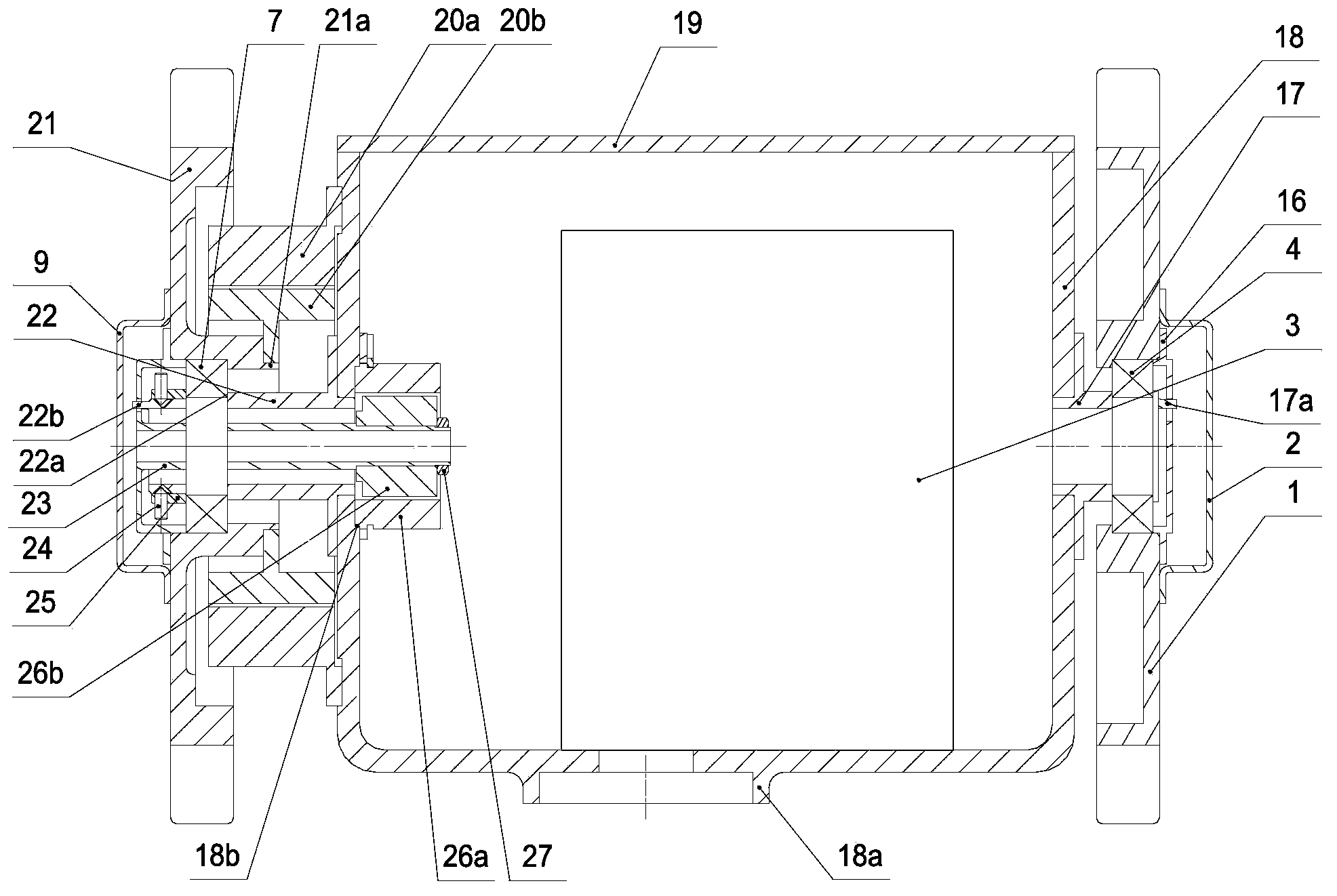 Pitching assembly of radar scanner for detecting foreign matters on runways