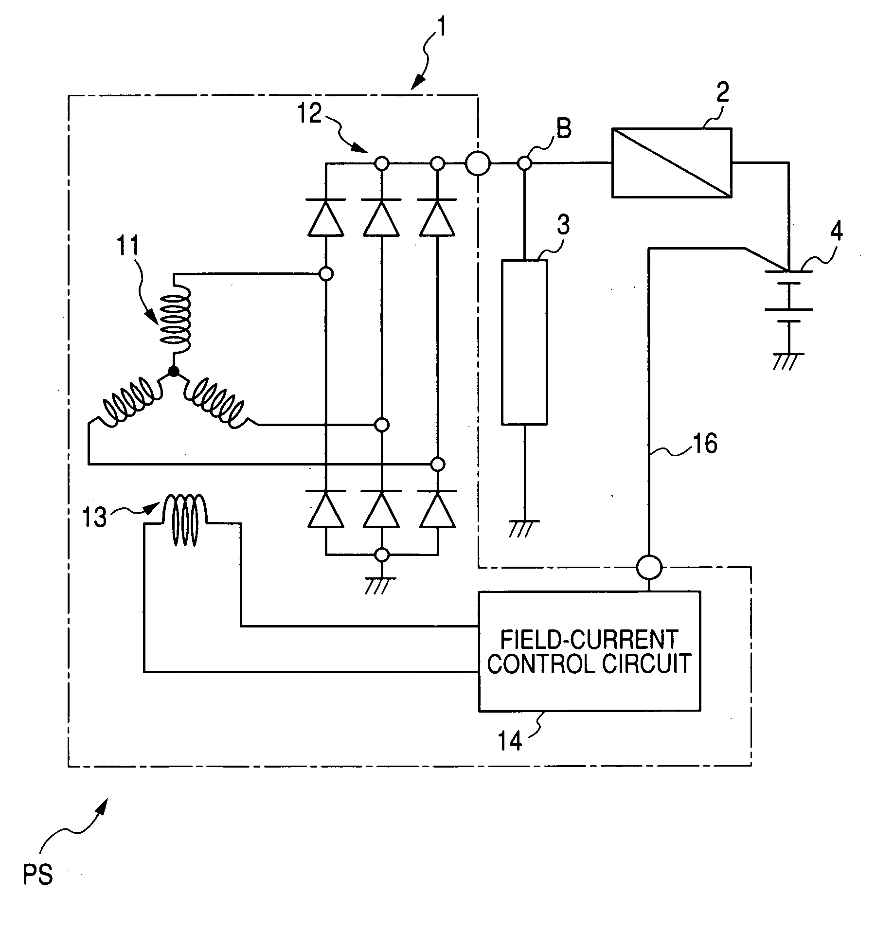 Power-generator control apparatus for addressing occurrence of voltage transient