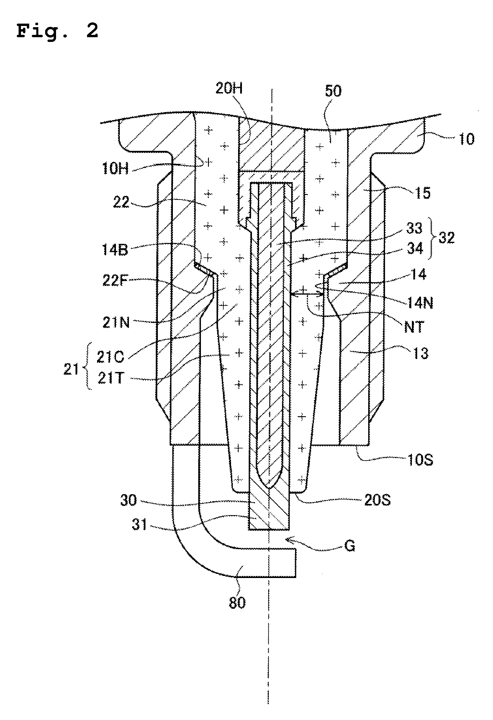 Spark plug used for an internal-combustion engine and a method for manufacturing the same