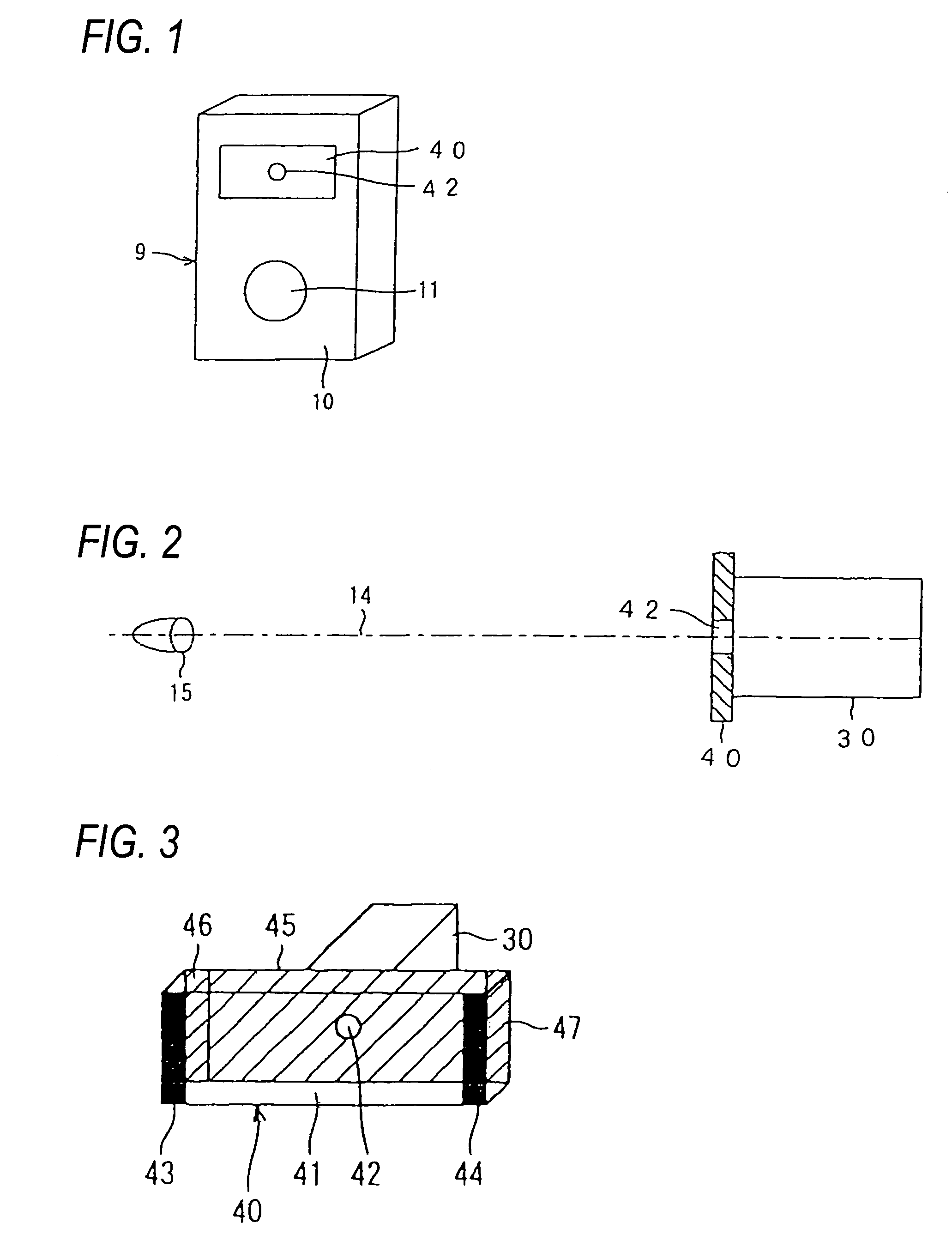 Eye image pickup device