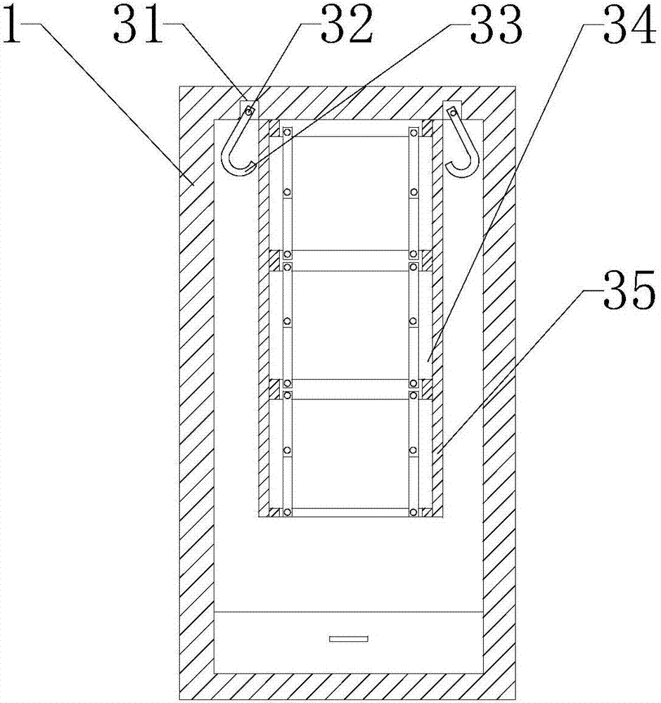 Intelligent household clothes drying treatment device