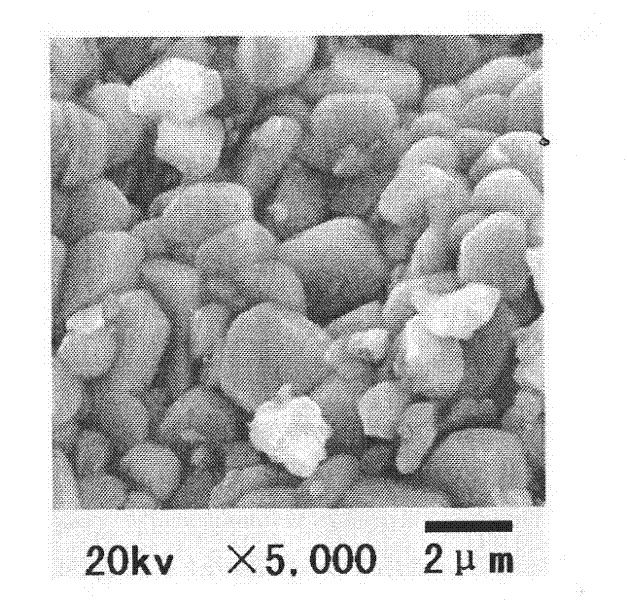 Hard calcium ferrite and manufacturing method thereof