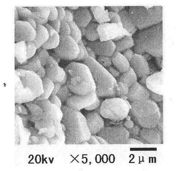 Hard calcium ferrite and manufacturing method thereof