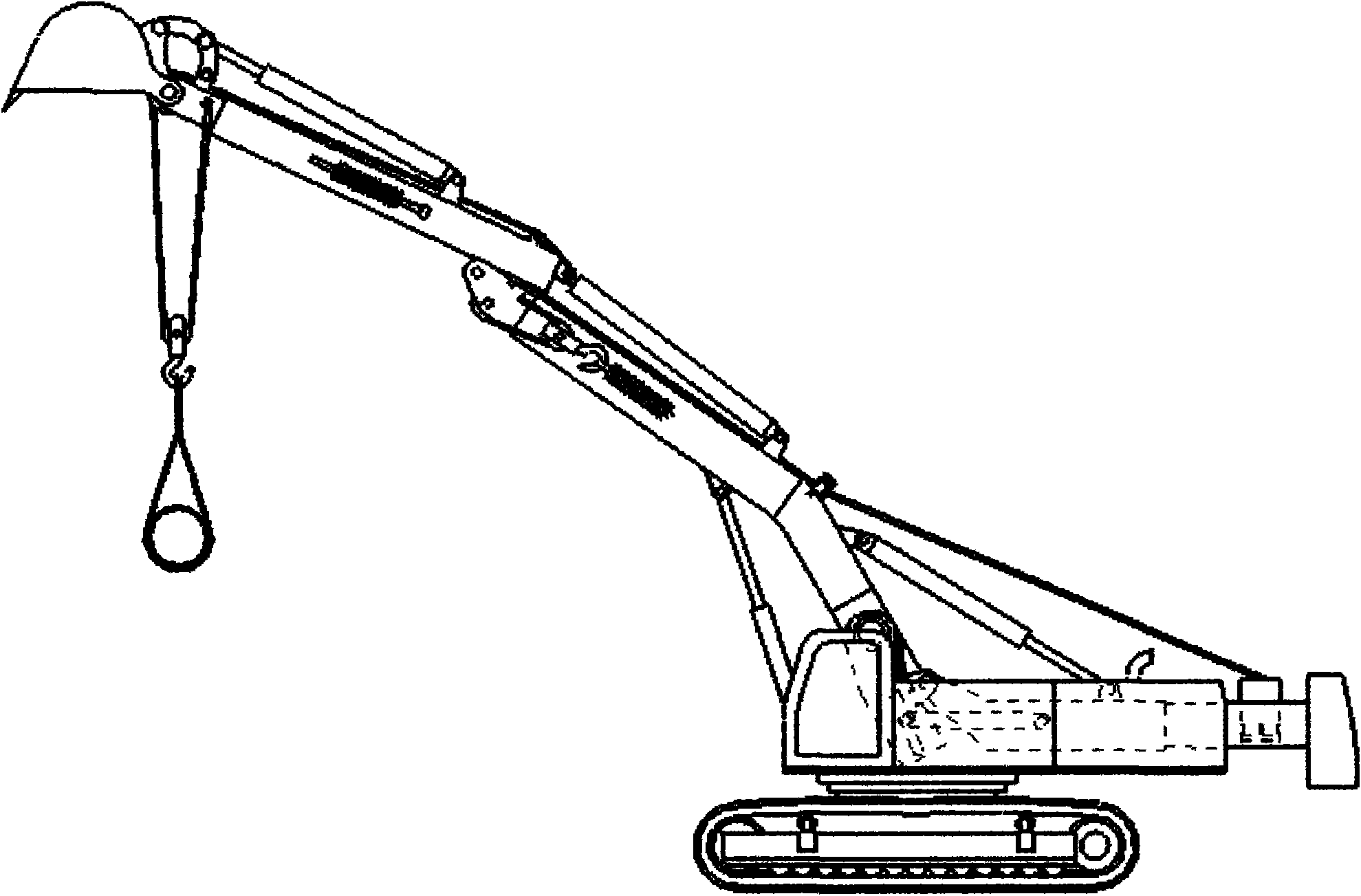 Multifunctional crane excavator