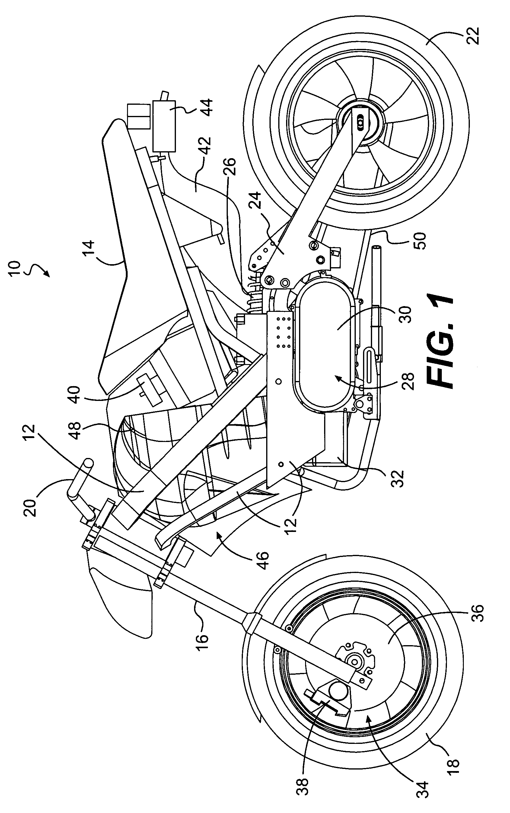 CVT frame member