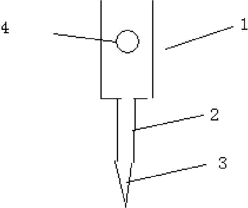 Stirring knife for sewage treatment, using method and equipment