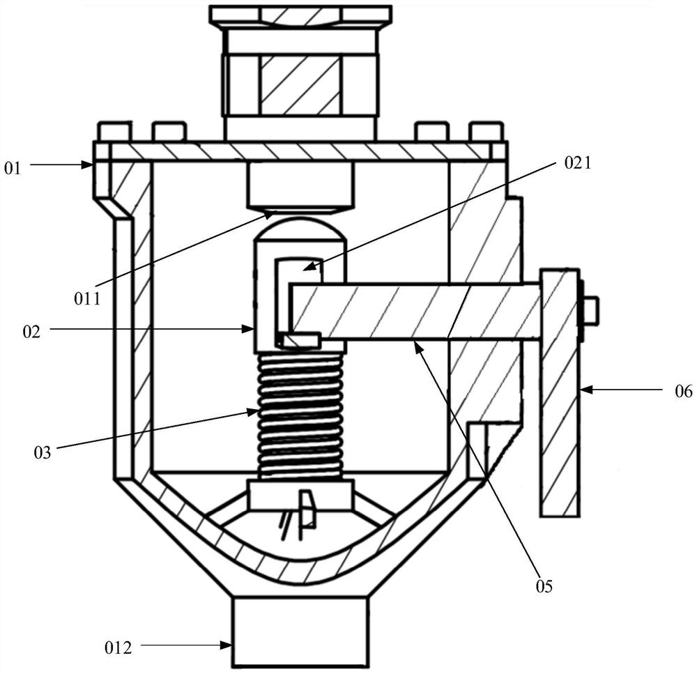 Sand valve and sandblasting rust removal system