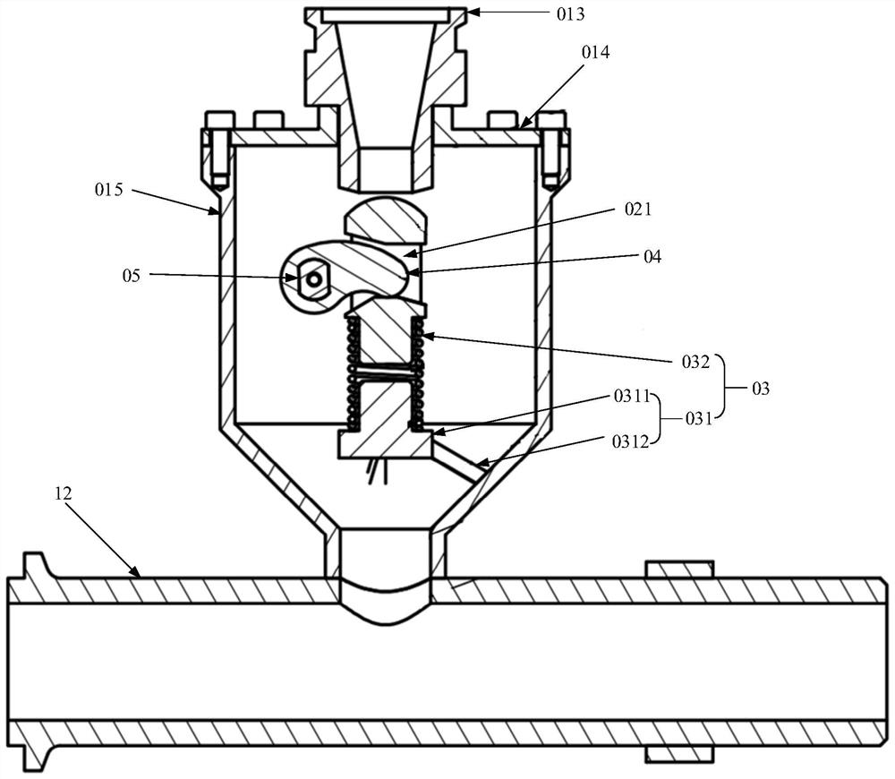 Sand valve and sandblasting rust removal system