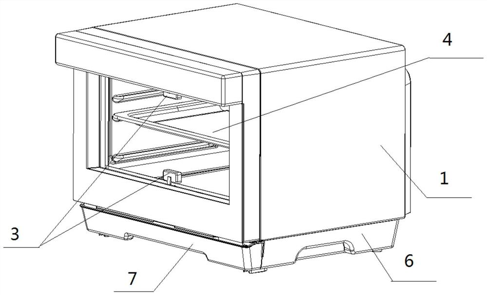 Cooking device and method for adjusting internal temperature of cooking device