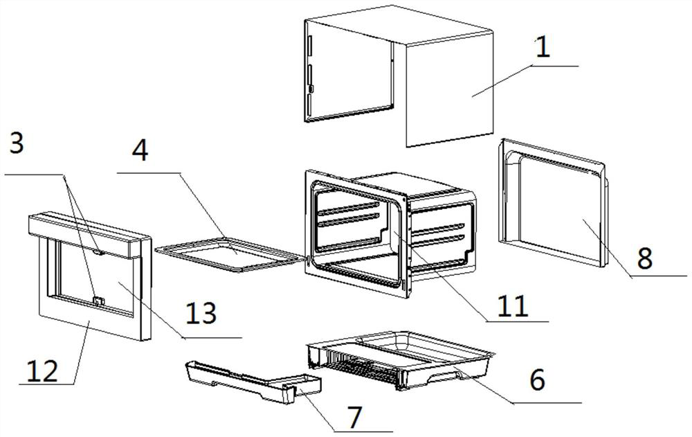 Cooking device and method for adjusting internal temperature of cooking device