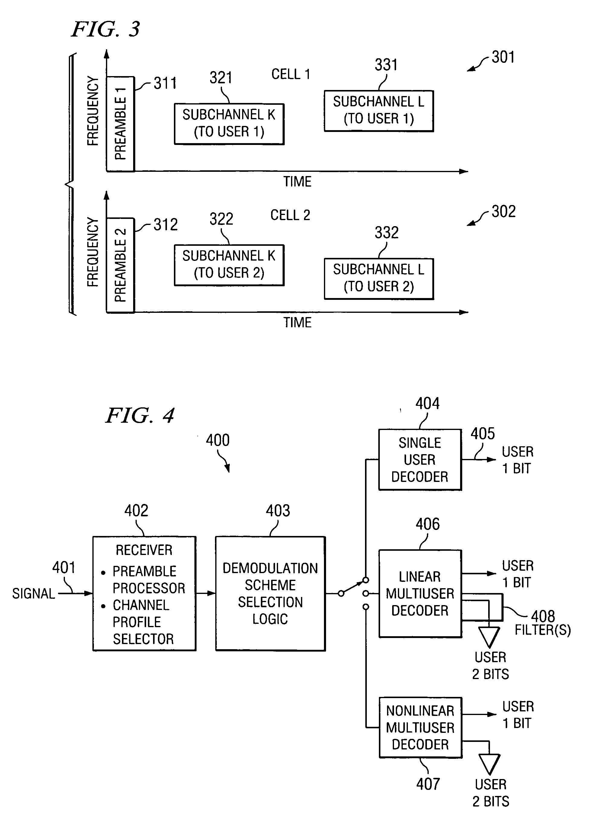 Intelligent demodulation systems and methods in an OFDMA multicell network