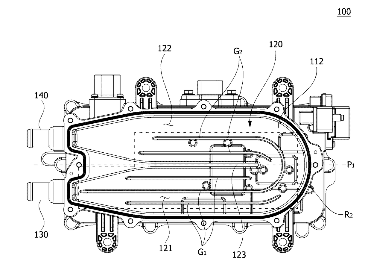 Cooling panel and electronic component package including the same